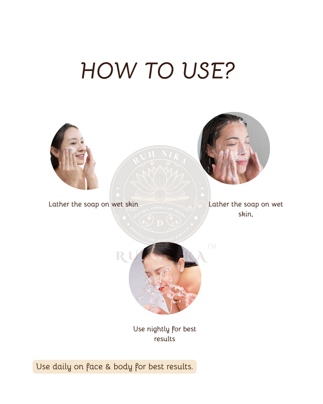 Combo of 3 – Handmade Ayurvedic Turmeric & Sandalwood Soap (3×100g)